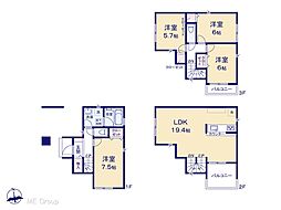北区神谷3丁目　8期　新築一戸建て　全1棟