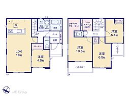 野田市花井新田　2期　新築一戸建て　全2棟