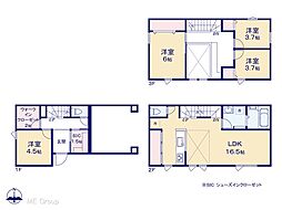葛飾区東立石1丁目　新築一戸建て　全1棟