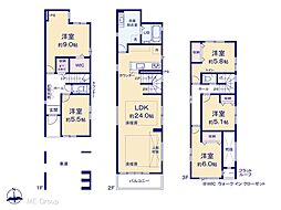 葛飾区東新小岩6丁目　17期　新築一戸建て　全1棟