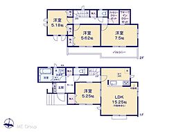松戸市二十世紀が丘美野里町　新築一戸建て　全1棟