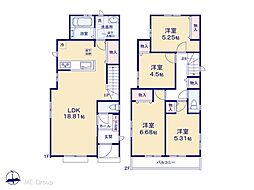 柏市大室　新築一戸建て　全12棟