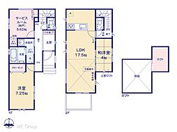 グラファーレ 流山市松ケ丘4丁目 7期 全1棟