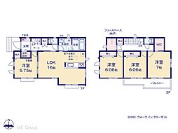 鎌ケ谷市くぬぎ山1丁目 新築一戸建て 全1棟