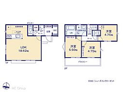 越谷市西方1丁目　新築一戸建て　全1棟