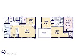草加市青柳7丁目　19期　新築一戸建て　全6棟