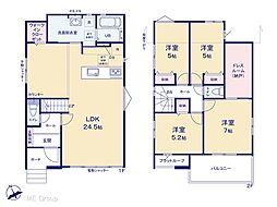 船橋市飯山満町3丁目　8期　新築一戸建て　全2棟