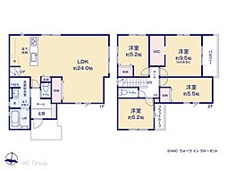 川口市榛松　4期　新築一戸建て　全1棟