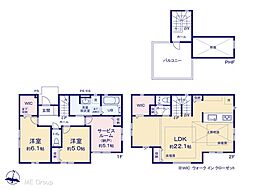 川口市中青木1丁目 13期 新築一戸建て 全3棟
