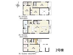 足立区千住元町　5期　新築一戸建て　全2棟