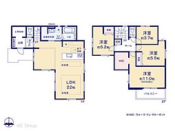 流山市加4丁目　17期　新築一戸建て　全4棟