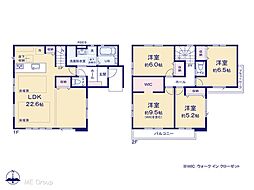 流山市加4丁目　17期　新築一戸建て　全4棟