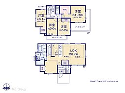 流山市加4丁目　17期　新築一戸建て　全4棟