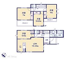 川口市安行北谷　新築一戸建て　全2棟