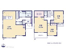 越谷市大道　2期　新築一戸建て　全2棟