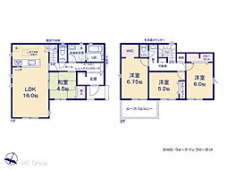 柏市酒井根5丁目 24ー1期 新築一戸建て 全4棟