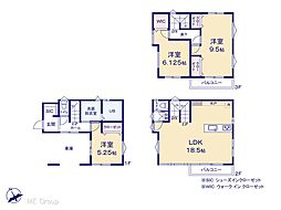 松戸市上矢切　新築一戸建て　全1棟