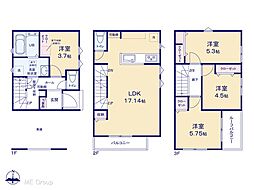 川口市前川3丁目　24−1期　新築一戸建て　全2棟