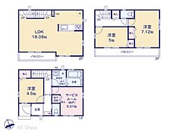 川口市坂下町3丁目 新築一戸建て 全6棟