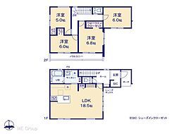 草加市氷川町　4期　新築一戸建て　全1棟