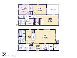 越谷市七左町6丁目　2期　新築一戸建て　全1棟