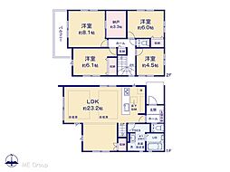 川口市伊刈 13期　新築一戸建て　全2棟