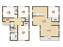柏市大室　新築一戸建て　全1棟