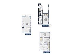 川口市芝3丁目 新築一戸建て 全2棟