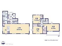 グラファーレ船橋市二和東1丁目11期新築一戸建て全13棟