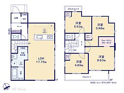 松戸市胡録台　7期　新築一戸建て　全3棟
