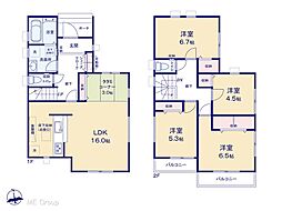 川口市上青木西3丁目　新築一戸建て　全1棟