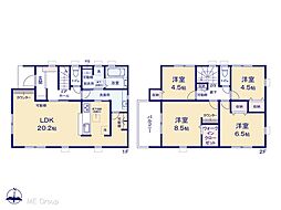 三郷市彦糸1丁目　3期　新築一戸建て　全6棟