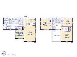 三郷市彦糸1丁目　3期　新築一戸建て　全6棟