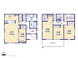 三郷市彦糸1丁目　3期　新築一戸建て　全6棟