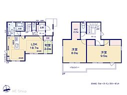 鎌ケ谷市鎌ケ谷9丁目　一戸建て　全55棟