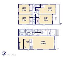 八潮市古新田　13期　新築一戸建て　全1棟