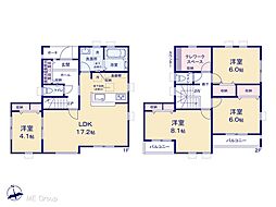 八潮市八篠　新築一戸建て　全1棟