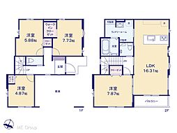 足立区綾瀬1丁目　1期　新築一戸建て　全1棟