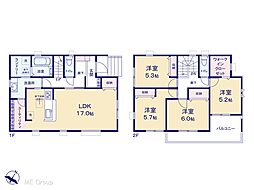 越谷市大道　第2　新築一戸建て 全1棟