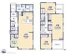 越谷市登戸町 新築一戸建て 全3棟