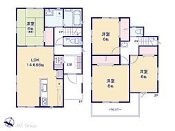 柏市松ヶ崎　新築一戸建て　全2棟