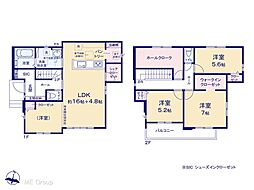 柏市高柳　15期　新築一戸建て　全1棟