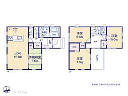 松伏町田中3丁目　第2　新築一戸建て　全2棟