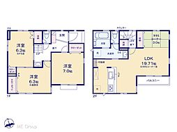 川口市在家町　新築一戸建て　全8棟