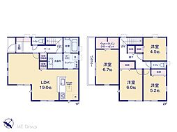 船橋市上山町2丁目 第30 4期 新築一戸建て 全3棟