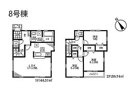 江戸川区南篠崎町1丁目　新築一戸建て　全8棟