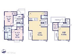 市川市下新宿　新築一戸建て　全3棟