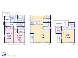 市川市下新宿　新築一戸建て　全3棟
