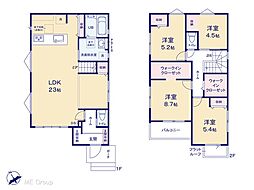 柏市西原2丁目　17期　新築一戸建て　全1棟