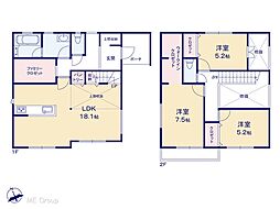船橋市芝山6丁目　新築一戸建て　全1棟